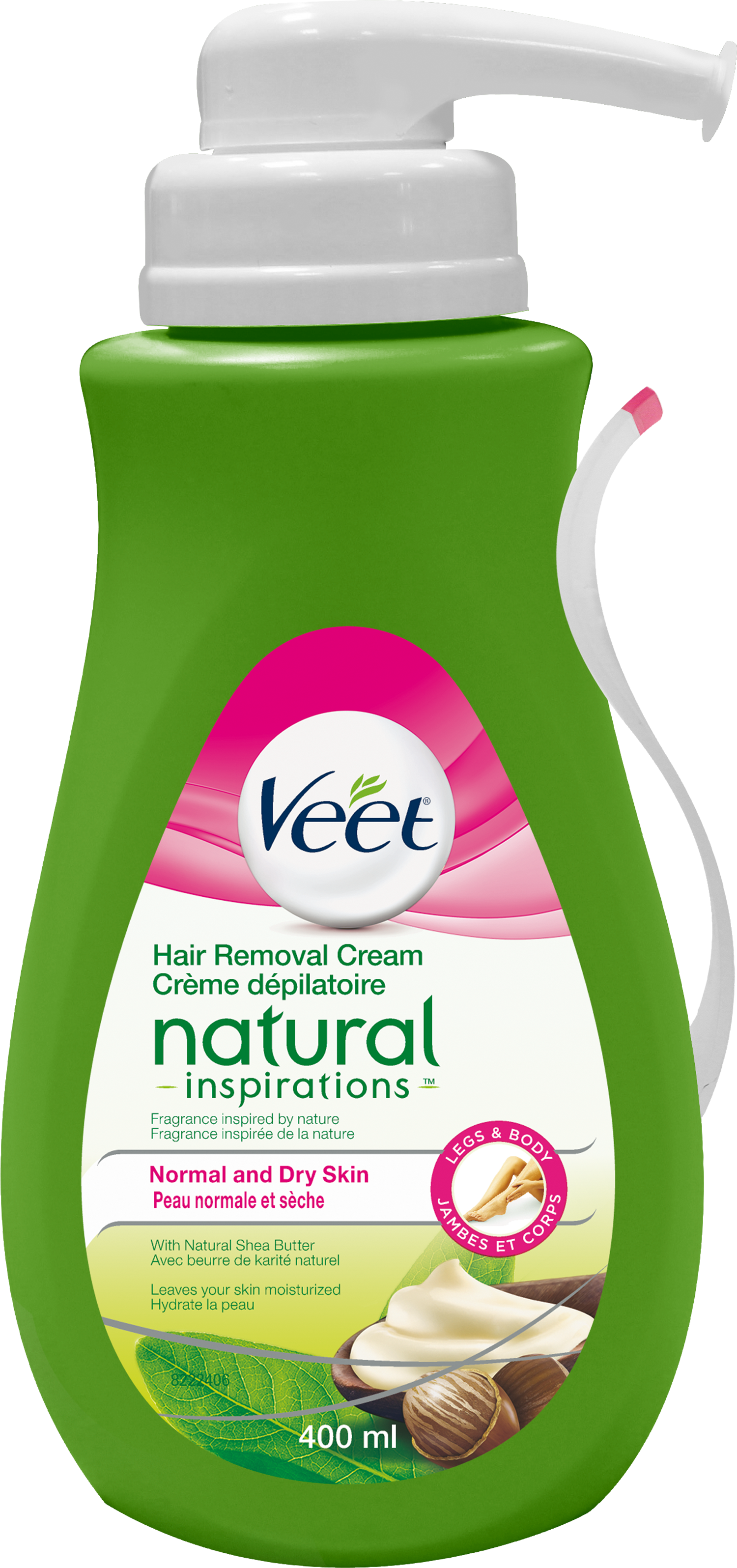 VEET® Natural Inspirations™ Hair Removal Cream - Normal & Dry Skin pump (Canada)
